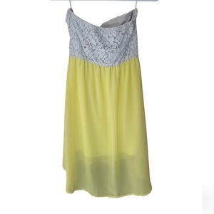 Cantata casual strapless dress